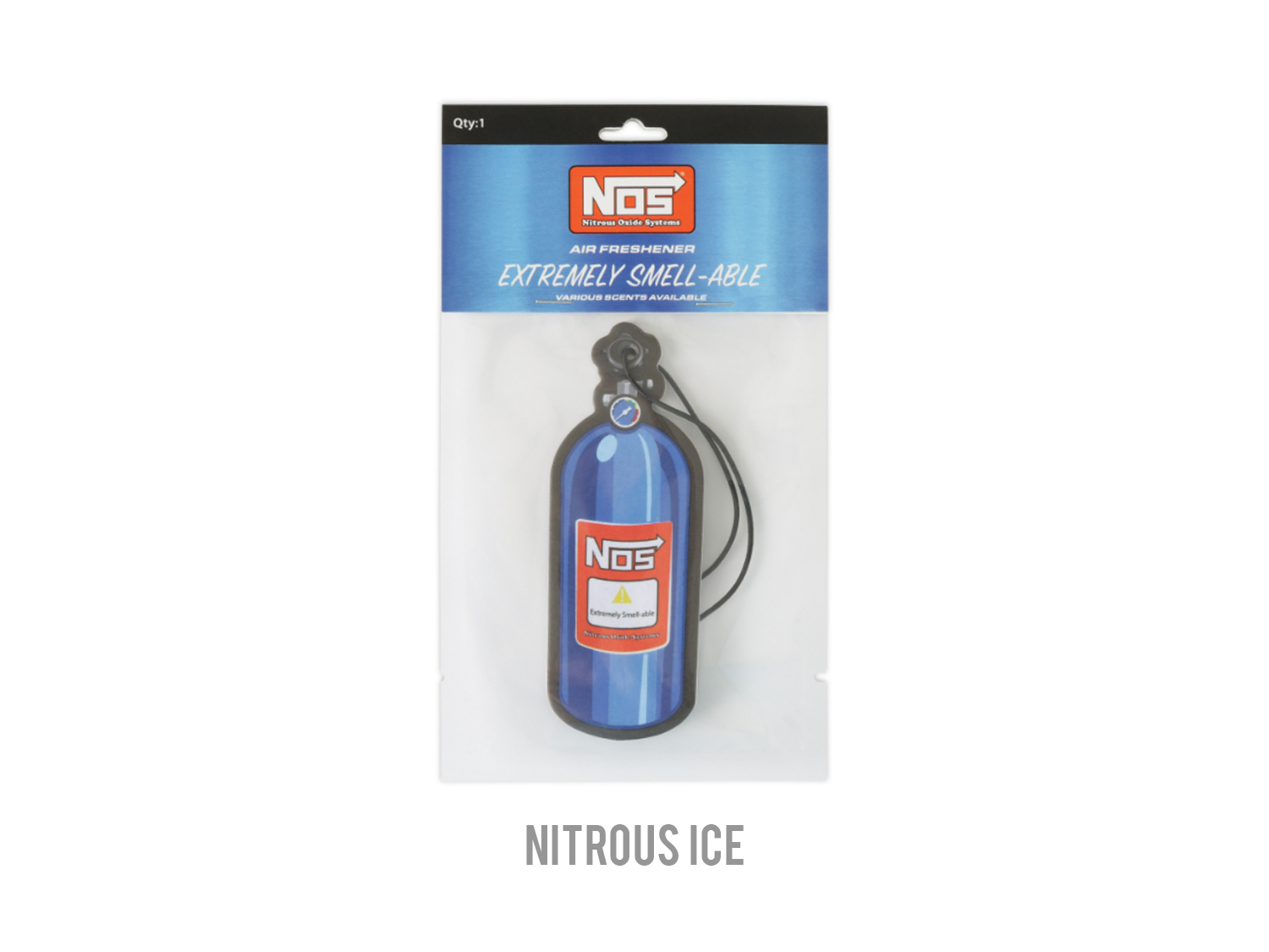 แผ่นหอมปรับอากาศรถยนต์ NOS Nitrous Ice